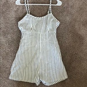 Billabong Striped Romper